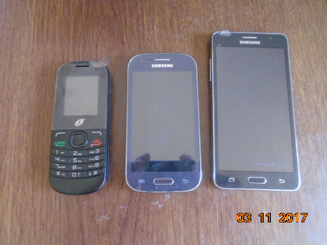 3 cell phones